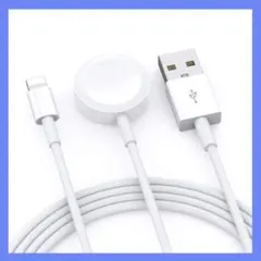 2in1 Apple watch アップルウォッチ充電器 アップルウォッチ 白