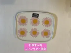 フィンランド限定 マリメッコ アウリンゴンクッカ プレート ピンク