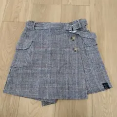 チェック柄ハーフパンツ 130サイズ