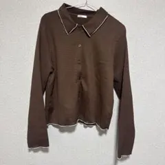 COLZA 長袖シャツ ブラウンのサムネイル