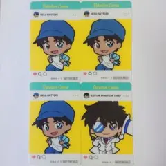 服部平次 怪盗キッド イラストカード 4枚セット セガ ラッキーくじ