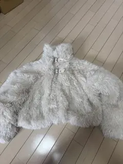Chico ホワイト 毛皮・ファーコート