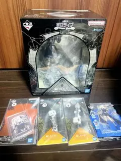 一番くじ　ホロライブ　獅白ぼたん賞　フィギュア、アクリルスタンド、チャーム　5点