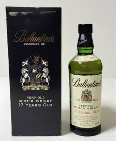 未開封Ballantine's 17 Years Old スコッチウイスキーのサムネイル