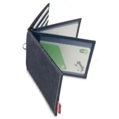 【新品未使用】カードケース・免許証ケース《インディゴブルー》