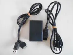 ★【ジャンク品】SONY PS2 ACアダプター USBケーブル セット
