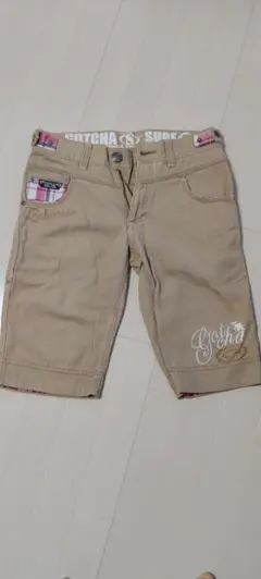 GOTCHA ショートパンツ ベージュ Sサイズのサムネイル