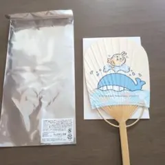 値下げ　ちいかわ　もぐもぐ本舗川越店　店舗限定　ノベルティ　ミニうちわ　うさぎ