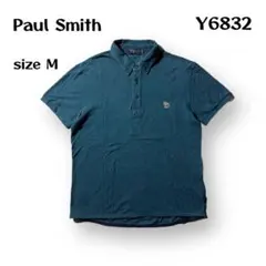 【即購入OK】Paul Smith 半袖ポロシャツ　サイズM エメラルドグリーン