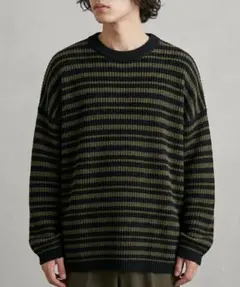 【定価22,000円】クラネオム BORDER KNIT TOPS 1 美品