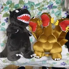 Ty製 ゴジラ・モスラ・キングギドラ ぬいぐるみセット - メルカリ