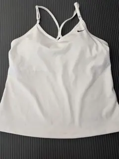 NIKE ヨガピラティスウェア タンクトップ ホワイト Mサイズのサムネイル
