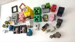マインクラフト MINECRAFT ミニフィギュア まとめ売り 中古品