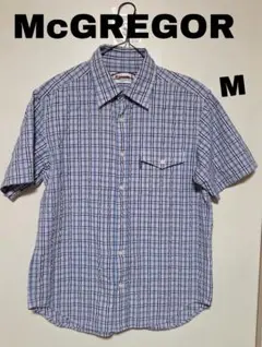 マックレガー 半袖チェックシャツ Mサイズ McGREGOR 古着のサムネイル