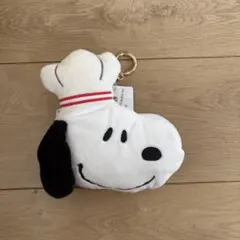 アフタヌーンティールーム　スヌーピー リール付きパスケース