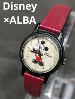 セイコー東京ディズニーランドミッキー ALBA ミリタリー ルミブライト文字盤 セイコー東京ディズニーランドミッキー ALBA ミリタリー ルミ