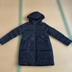 フード付き ダウンジャケット