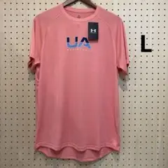 メンズテック ロゴ ショートスリーブ ノベルティ Tシャツ L（6010339）