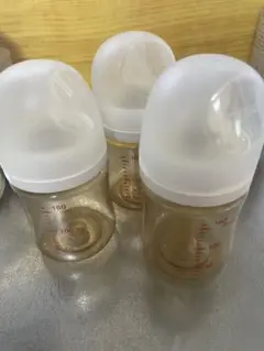 Pigeonピジョン哺乳瓶 160ml シリコン乳首 3本セット