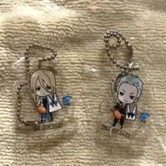 SideMシーパラカレーパンアクキー 古論クリス、葛之葉雨彦