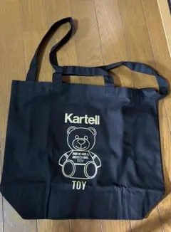 【未使用】Kartell MOSCHINO コラボ トイゴールド トートバッグ