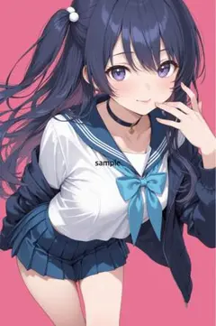 m162 AIイラスト　かわいい　A4ポスター