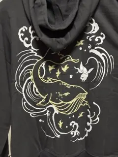 ちきりや　XL フードパーカー　CHIKIRIYA ジップパーカー