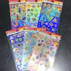 ポケモン　キラッとシール2 全6種 ポケットモンスター　セリア　ダイソー