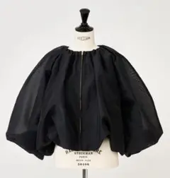 heve シアー クラウド ブルゾン　ブラック Heveシアークラウドブルゾンブラック