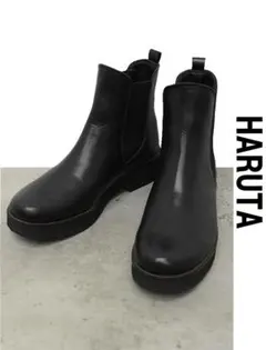 X395/美品 HARUTA EXサイドゴアショートブーツ 軽量 23EE