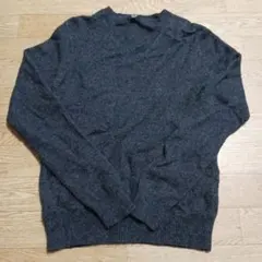 Mサイズ ブラック 長袖ニット ユニクロ