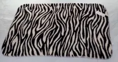 新品　即決　ゼブラ柄　ひざ掛け　ブランケット　ボーダー　ストライプ