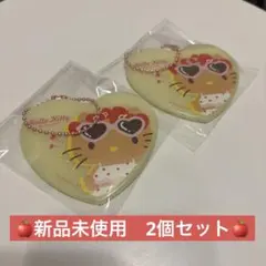 サンリオキャラクターズ ハートミラーキーホルダー 日焼けキティ シークレットのサムネイル