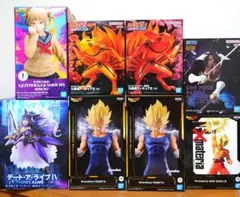 プライズフィギュアまとめ売り　NARUTO　ドラゴンボール　ヒロアカ　ワンピース