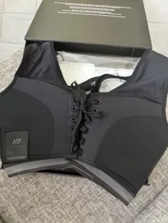 N7 ブラック スポーツブラ レースアップブラ N7 ( sports bra ) – N7 online store