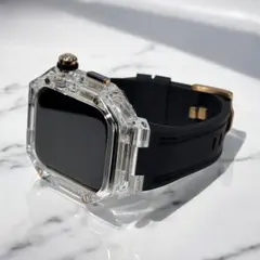 csh1☆アップルウォッチ ラバーベルト Apple Watchバンド ケース