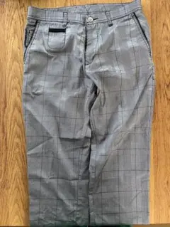 グレー系チェックパンツ サイズ86