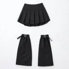 新品タグ付き　アベイル　星月夜あむレッグカバー付きスカパン