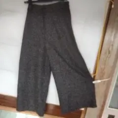 ワイドパンツ ツイード