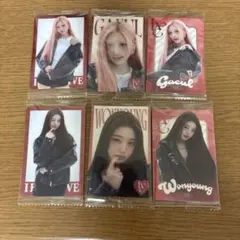 IVE トレカ 6枚セット Gaeul Wonyoung