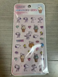 スヌーピー　PEANUTS ぷくぷくシール