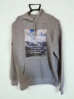 アウトドアプロダクツ　メンズ/レディースブラックパーカー　メンズMサイズ