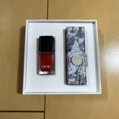 Dior ディオール　ノベルティ　クリスタル会員　箱入　リップネイル　新品未使用