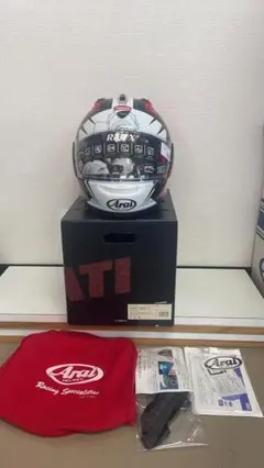 Arai DUCATI CORSE V7 フルフェイスヘルメット XLサイズのサムネイル