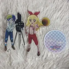劇場版アイカツ！アクリルスタンド THE MOVIE 星宮いちご 霧矢あおい