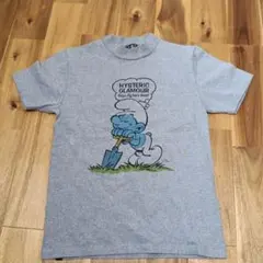 HYSTERIC GLAMOUR スマーフ コラボ Tシャツ グレー Sのサムネイル