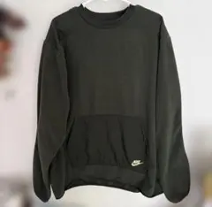 NIKE フリース クルーネック カーキ XL