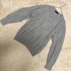 【良品】Lou Graham ニット セーター グレー M 日本製のサムネイル