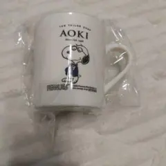 アオキ スヌーピー マグカップ ノベルティ