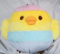 キイロイトリ　リラックマ　友の会限定　スペシャルぬいぐるみ　レインボー　虹リボン 2025年最新】リラックマぬいぐるみ虹色レインボーの人気アイテム